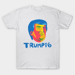 Donald Trump 2016 President Cartoon T-Shirt